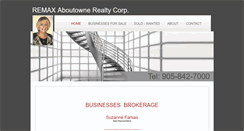 Desktop Screenshot of businesses-toronto.com